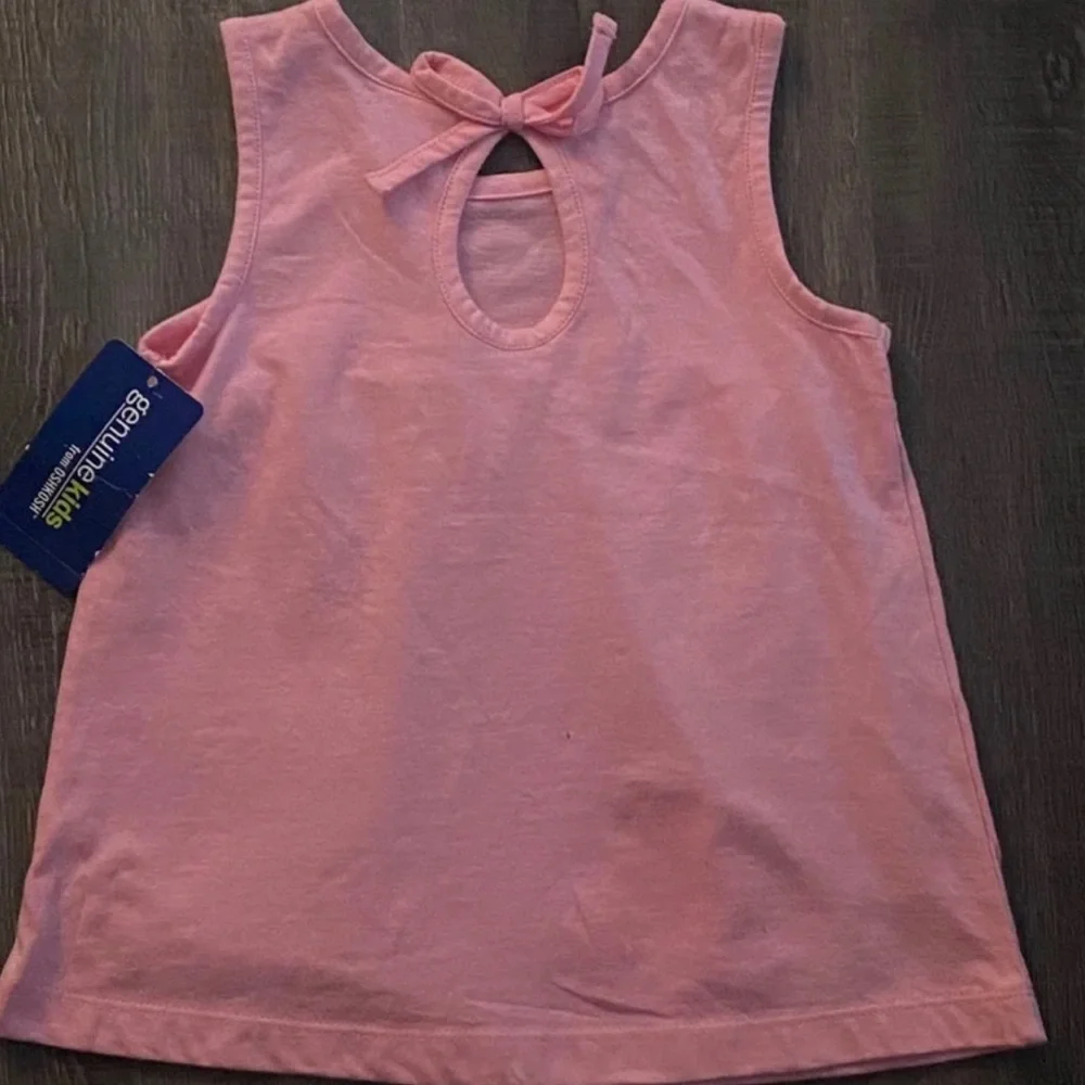 💞 New Toddler Girls Size 3T Pink Floral Keyhole Tank Dress
